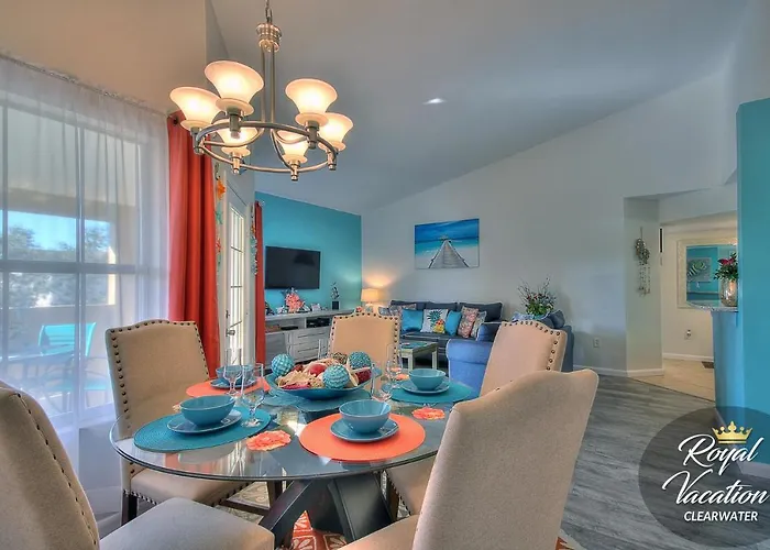 Royal Dream At Avalon Clearwater - Pool & Free Parking - 10 Min Drive To Clearwater Apartment *