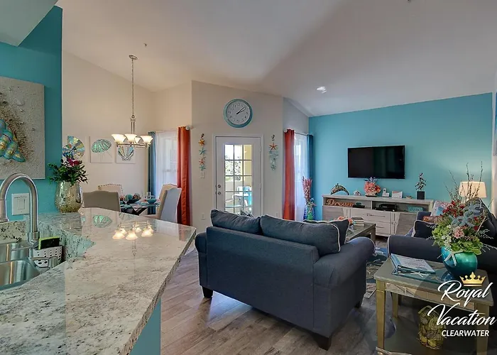 Royal Dream At Avalon Clearwater - Pool & Free Parking - 10 Min Drive To Clearwater Apartment *