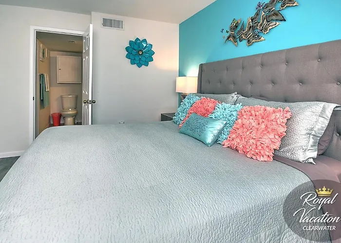 Royal Dream At Avalon Clearwater - Pool & Free Parking - 10 Min Drive To Clearwater Apartment *